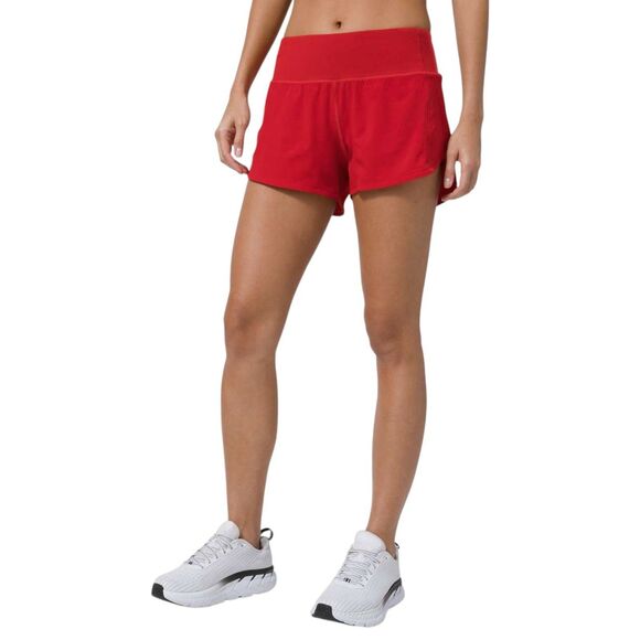 Lululemon Speed Up Mid-Rise Short 4" *Dark Red - Picture 9 of 9